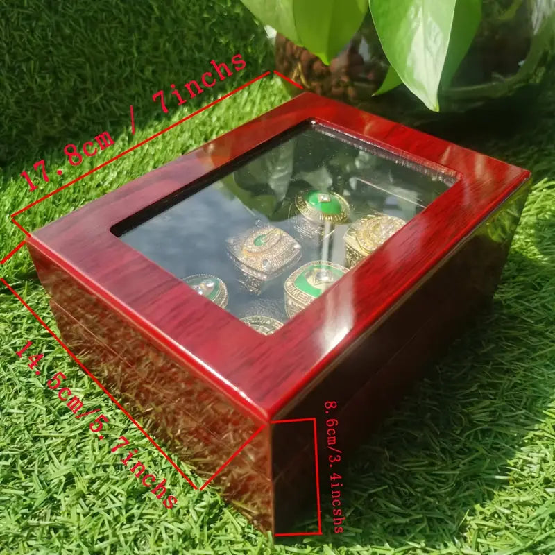 6pcs Green Bay Championship Ring Collection Set