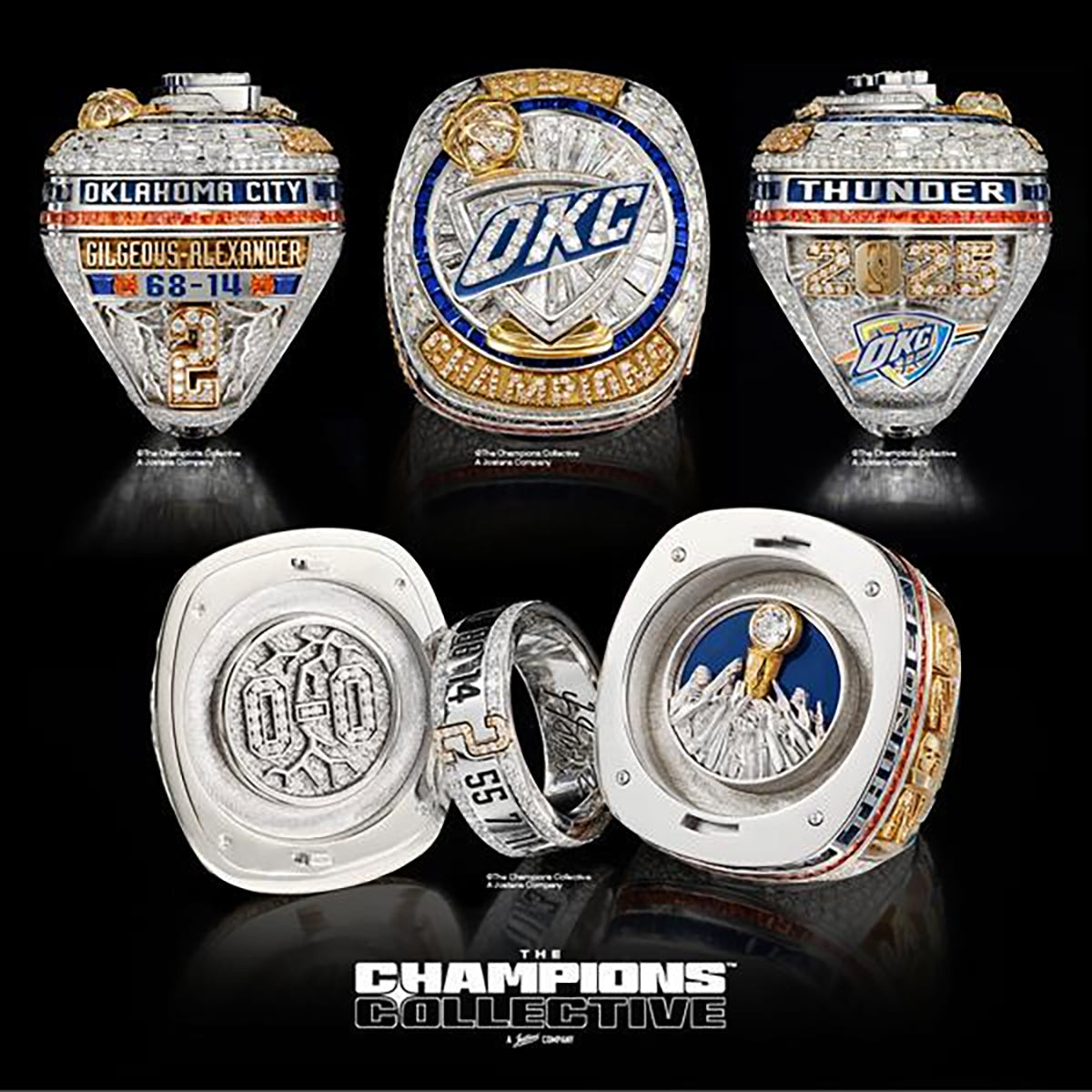 OkIahoma City 2025 OfficiaI Ring Design