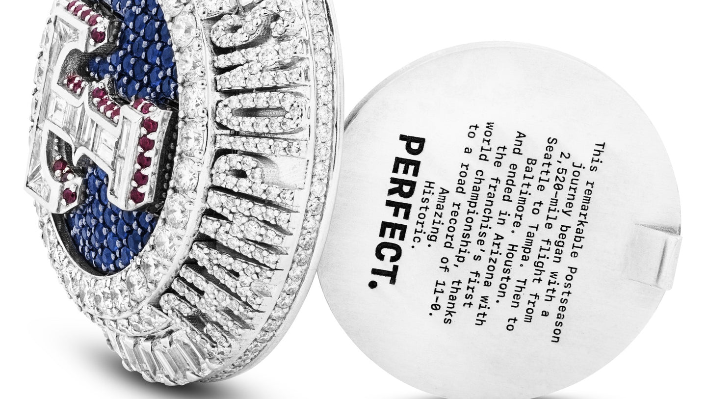 Texas Rangers 2024 Championship Ring