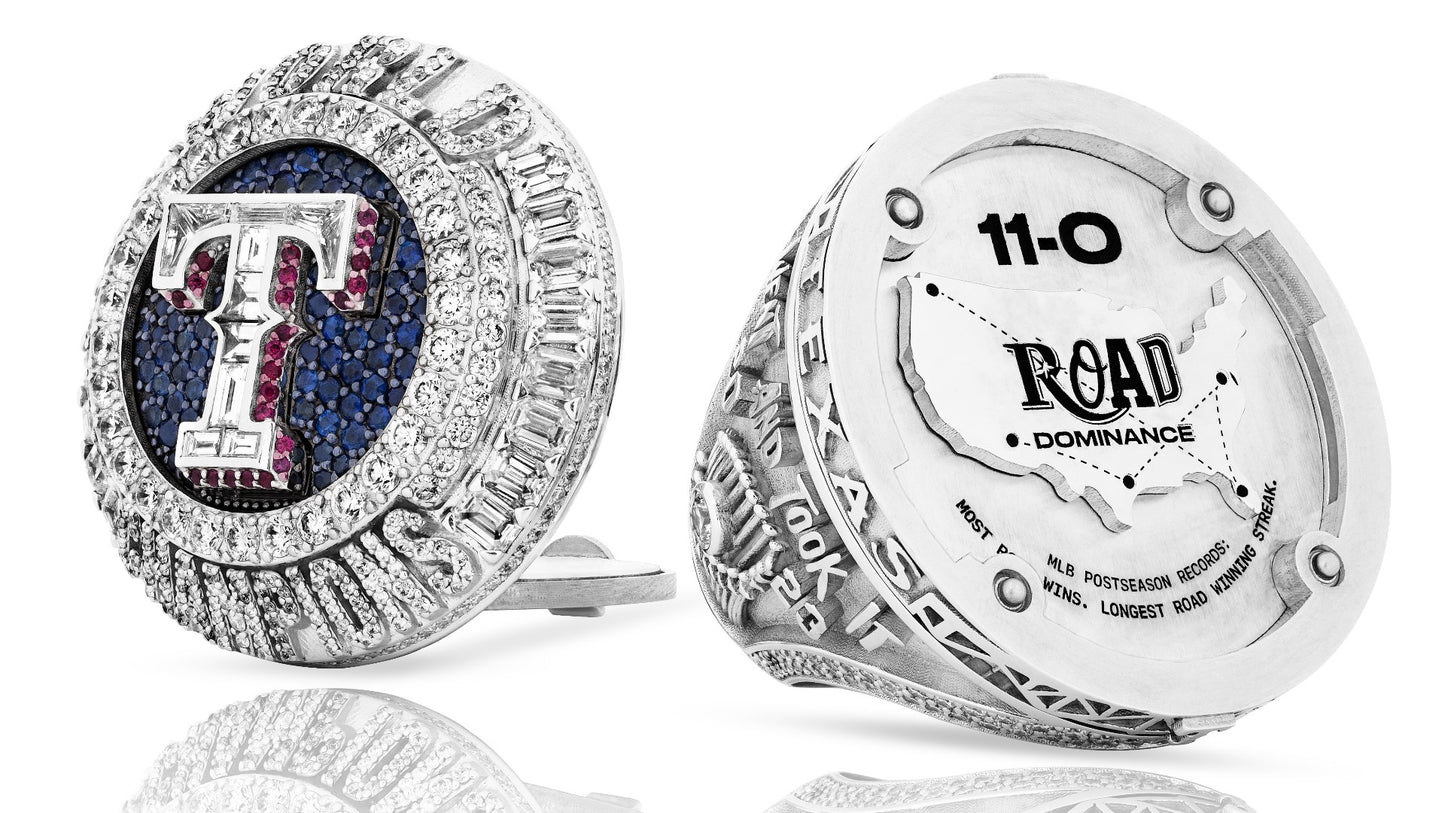Texas Rangers 2024 Championship Ring