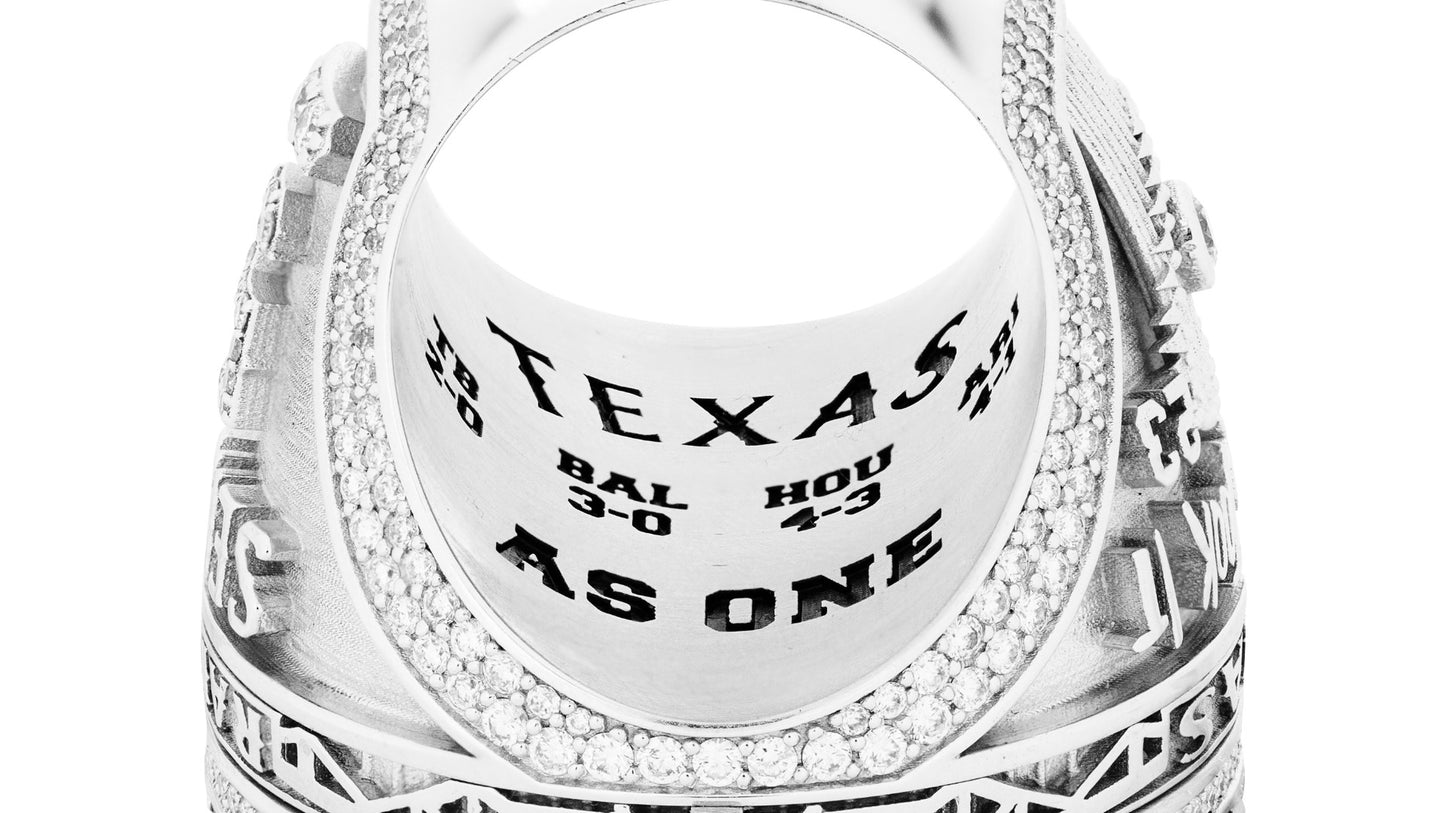 Texas Rangers 2024 Championship Ring