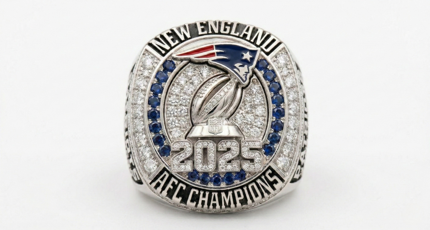 New England 2025 AFC Ring