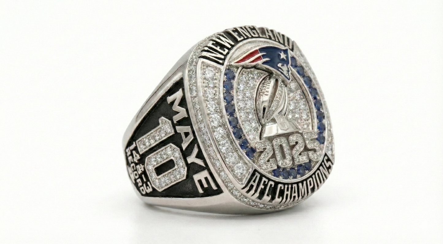 New England 2025 AFC Ring