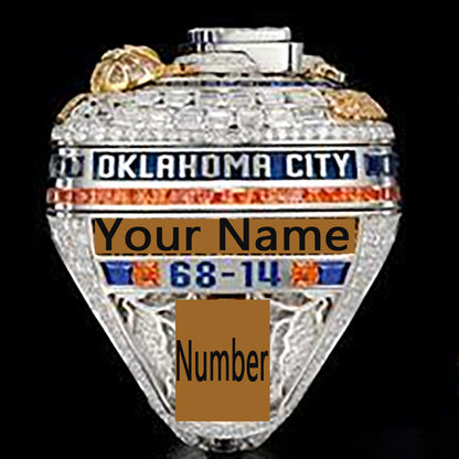 OkIahoma City 2025 OfficiaI Ring Design