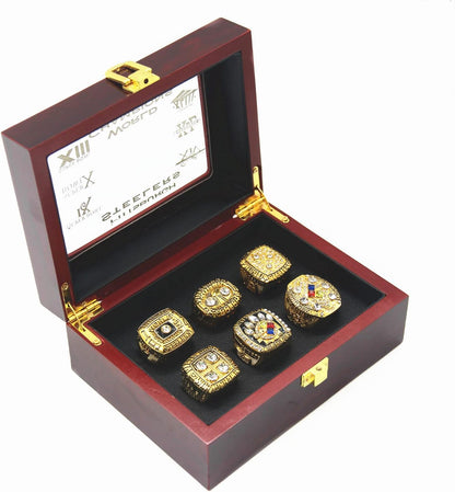 6pcs Pittsburgh Championship Ring Collection Set